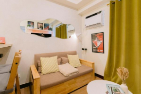 Cinema-Ready 1BR with Scenic City View & Free Parking